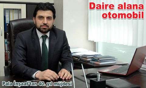 Pala İnşaat'tan 40. yıl müjdesi