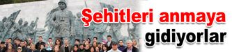 Çanakkale Şehitlerini anmaya gidiyorlar