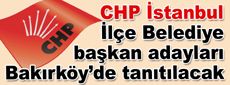 CHP ilçe belediye başkan adaylarını tanıtıyor