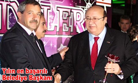 Ateş Ünal Erzen, yılın en başarılı belediye başkanı seçildi…