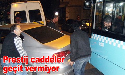 'Prestij Caddeler'de sorunlar bitmiyor