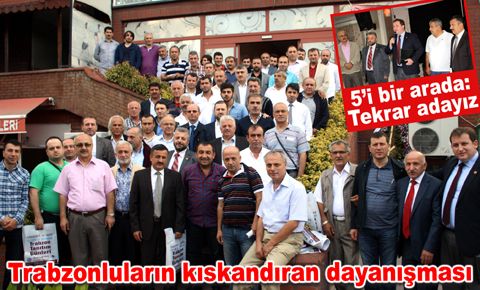Trabzonlu 5 muhtar adaylığını açıkladı...