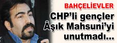 CHP’li gençler Âşık Mahsuni’yi unutmadı…