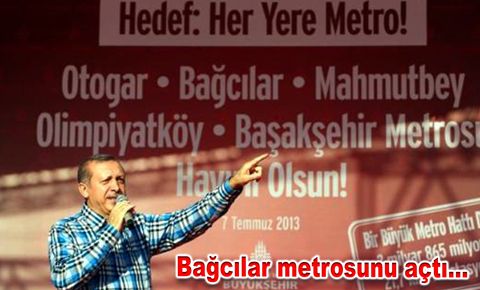 Başbakan Recep Tayyip Erdoğan Bağcılar’da…