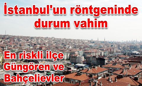 İstanbul'un röntgeninde durum vahim