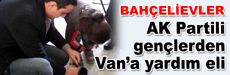 AK Partili gençlerden Van’a yardım eli