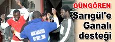 Mustafa Sarıgül'e Ganalı desteği