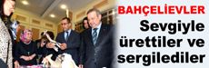 Sevgiyle üretip, sergi açtılar