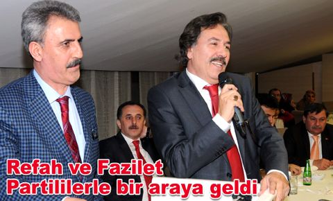 Çağırıcı, Refah ve Fazilet Partililerle biraya geldi
