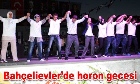 Bahçelievler’de horon gecesi