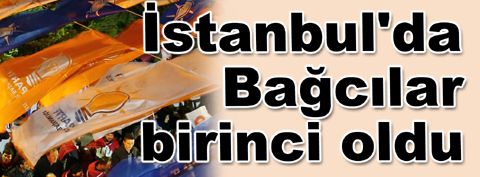 İstanbul’da AK Parti’ye en çok oy Bağcılar’dan