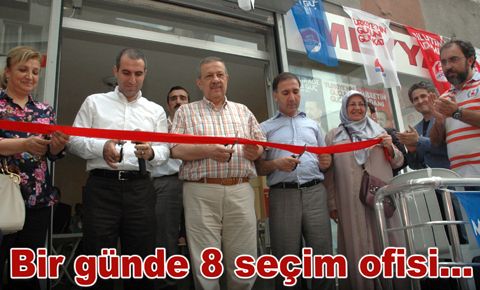 AK Parti Bahçelievler bir günde 8 seçim ofisi açtı