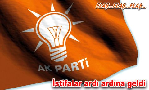 AK Parti Bahçelievler’de istifa şoku…