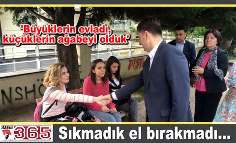 Seçim çalışmalarında öne çıkan adaylardan oldu