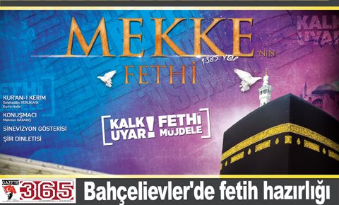 Anadolu Gençlik Derneği’nden Bahçelievlerlilere Fetih gecesine davet…