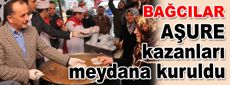 Aşure kazanı Bağcılar Meydanı’nda kaynadı