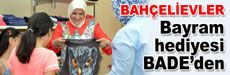Çocuklara bayram hediyesi, BADE’den