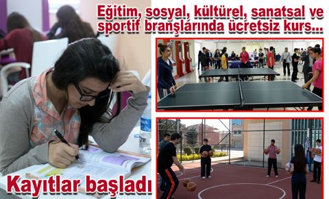 Bağcılar Belediyesi’nden ücretsiz kurs…