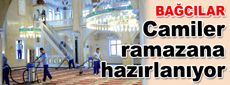 Bağcılar’da camiler ramazana hazırlanıyor