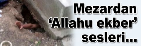 Bağcılar’da mezardan Suriyeli bir genç çıktı