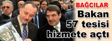 Bakan Güllüce Bağcılar’da 57 tesisi hizmete açtı