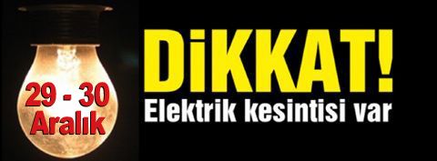 Bahçelievler, Bağcılar ve Güngören'de elektrik kesintisi