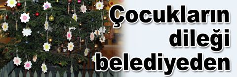 Çocukların dileği Bakırköy Belediyesinden
