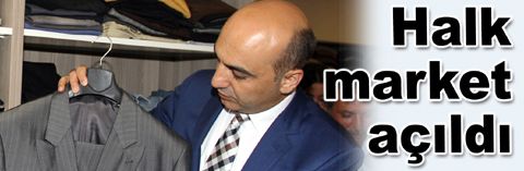 Bakırköy Belediyesi halk market açıldı