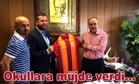 Selim Durmaz okullara müjde verdi…