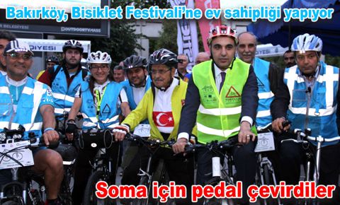 Soma için pedal çevirdiler