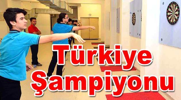 Bağcılar Barbaros Lisesi Türkiye Dart Şampiyonu oldu