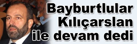 Bayburtlular kongresini yaptı