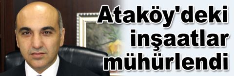 Ataköy sahilindeki inşaatlar mühürlendi