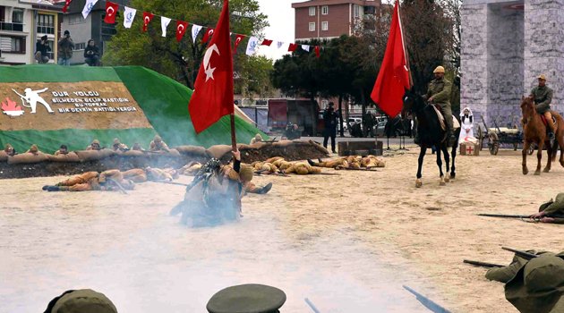 Çanakkale Zaferi Bağcılar’da canlandırıldı