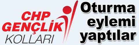 CHP’li gençlerden 'İç Güvenlik Paketi'ne tepki