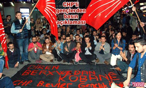 CHP’li gençlerden ortak basın açıklaması
