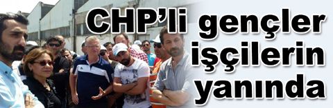 İşçilere destek için Bursa’ya gittiler