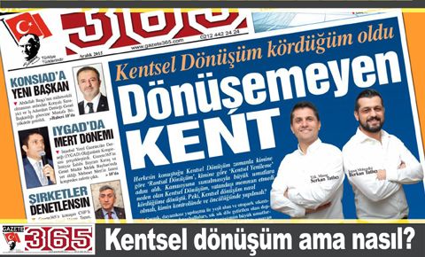 ÇİZGİ Mühendislik Mimarlık: Kentsel dönüşüm kör düğüm oldu