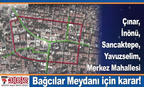 Danıştay’dan Bağcılar Meydanı için kritik karar