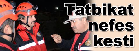 Deprem tatbikatı nefes kesti