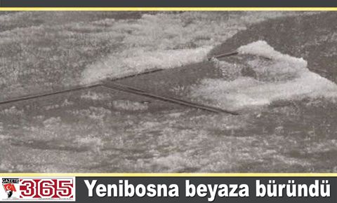 Dolu, Yenibosna'yı beyaza bürüdü