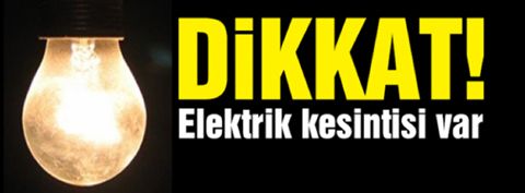 Bahçelievler, Bağcılar ve Güngören’de elektrik kesintisi…