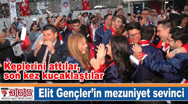 Elit Gençler Koleji’nde gururlandıran mezuniyet töreni…