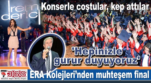 ERA Kolejleri, muhteşem yılsonu etkiliğiyle yüzlerce mezun verdi