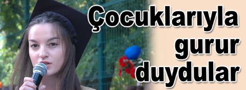 Eresin Lisesi’nde mezuniyet sevinci