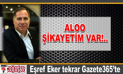 Eşref Eker tekrar Gazete365’te...