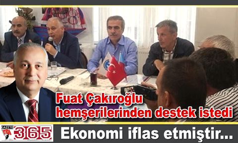 MHP'li aday Fuat Çakıroğlu: Ekonomi iflas etmiştir
