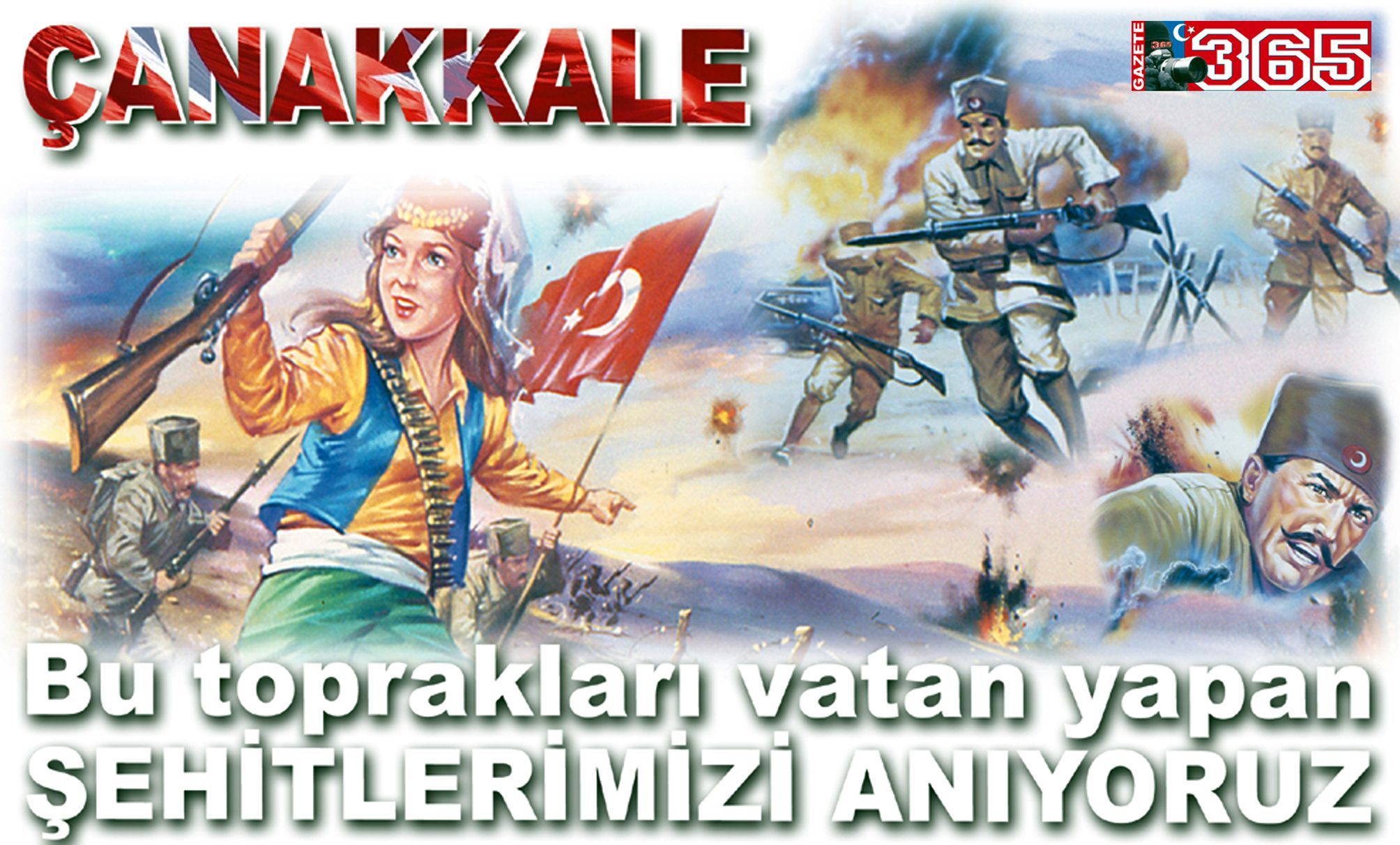 Türk milletinin kahramanlık destanı…