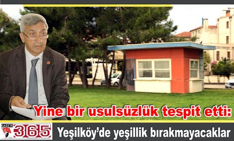 CHP’li Tapan, Yeşilköy sahile dikkat çekti