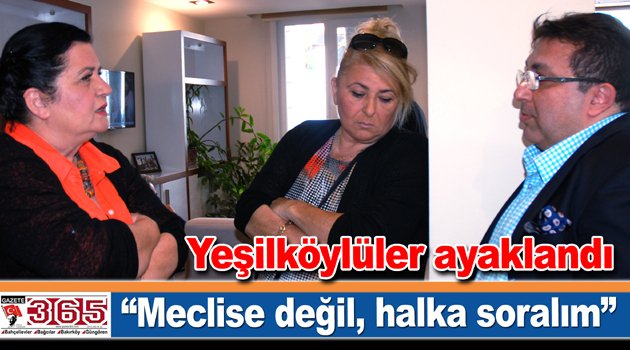 İçkili yer haritası değişikliği Yeşilköylüleri ayaklandırdı